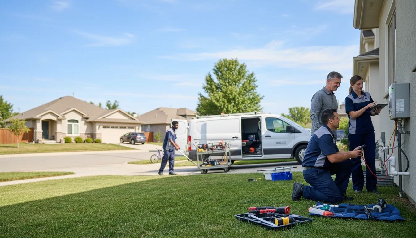 Tankless water heater service in Charleroi, PA